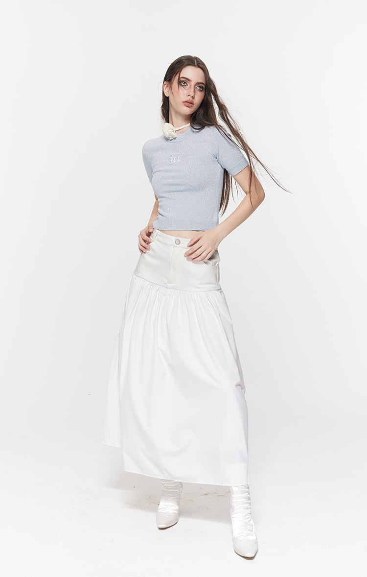 Plain Mix Nichi Long-Skirt