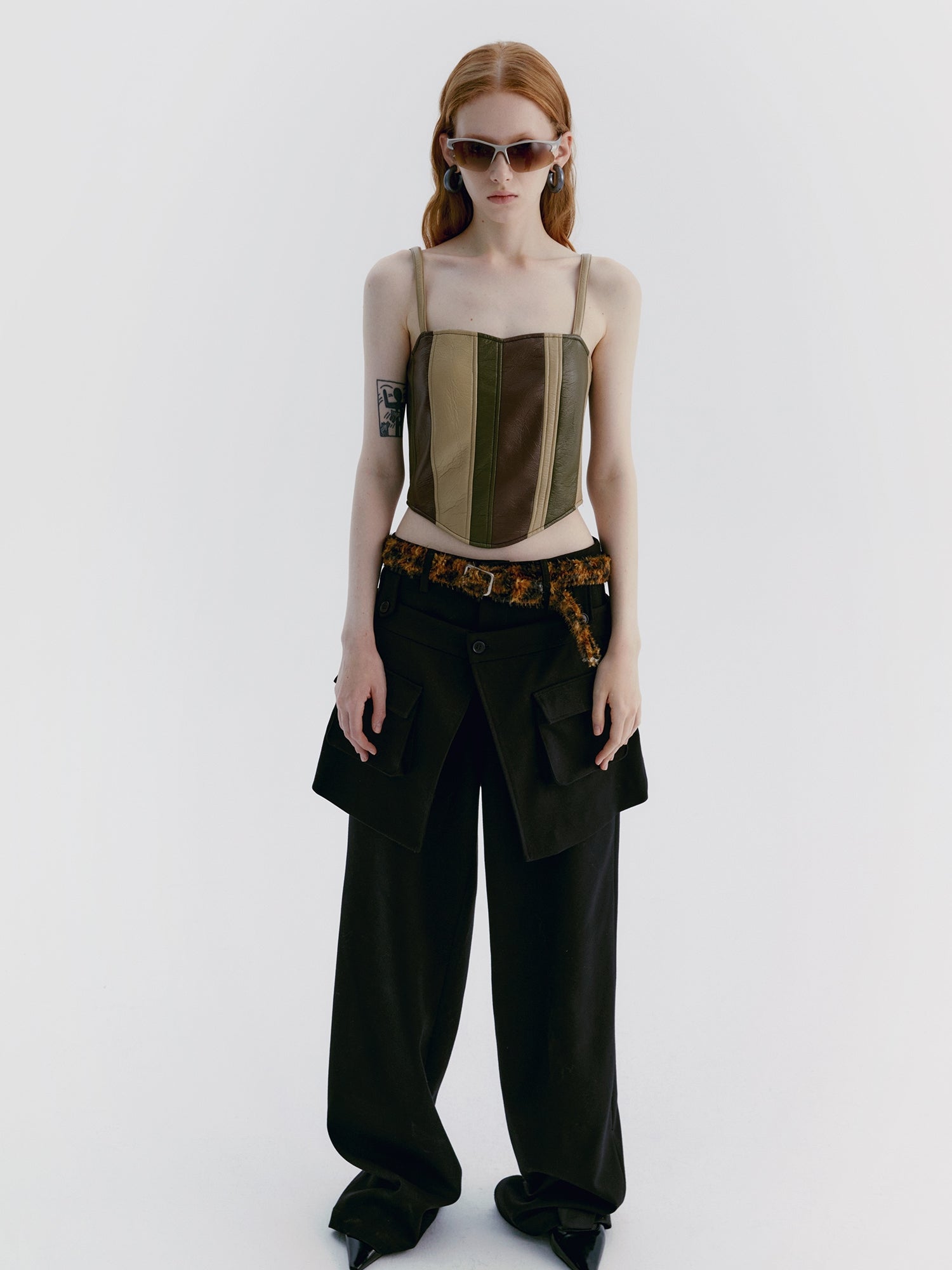 Unisex Nichi Plain Pants Culottes