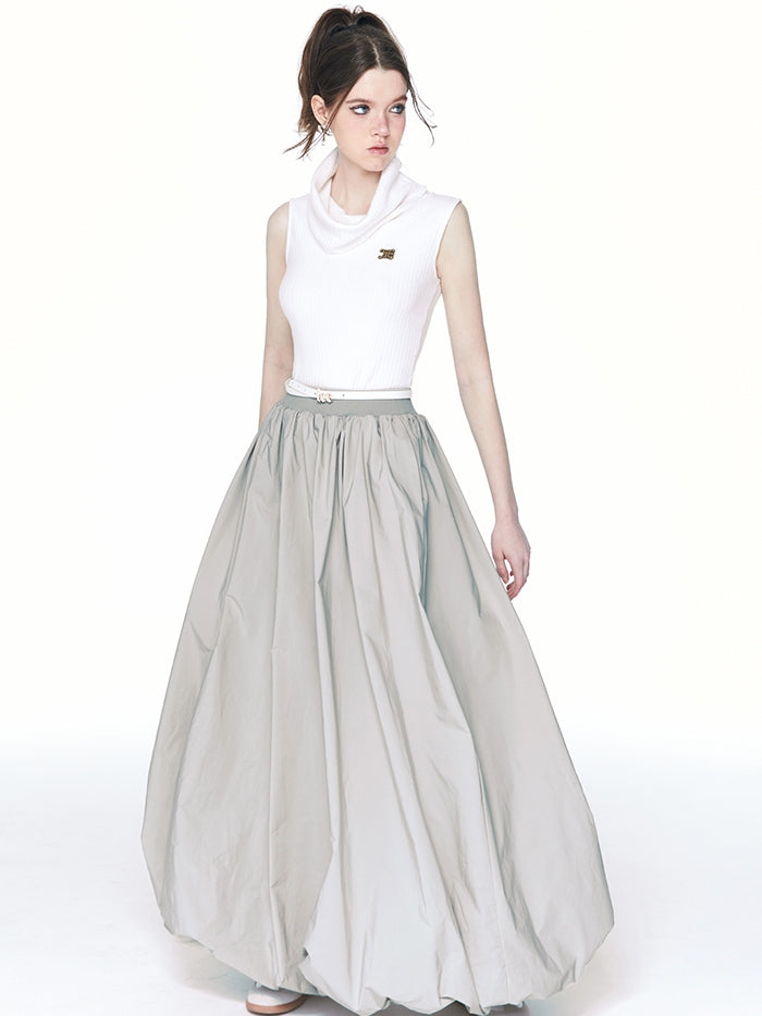 Ballon Maxi Elegant Flare-Skirt