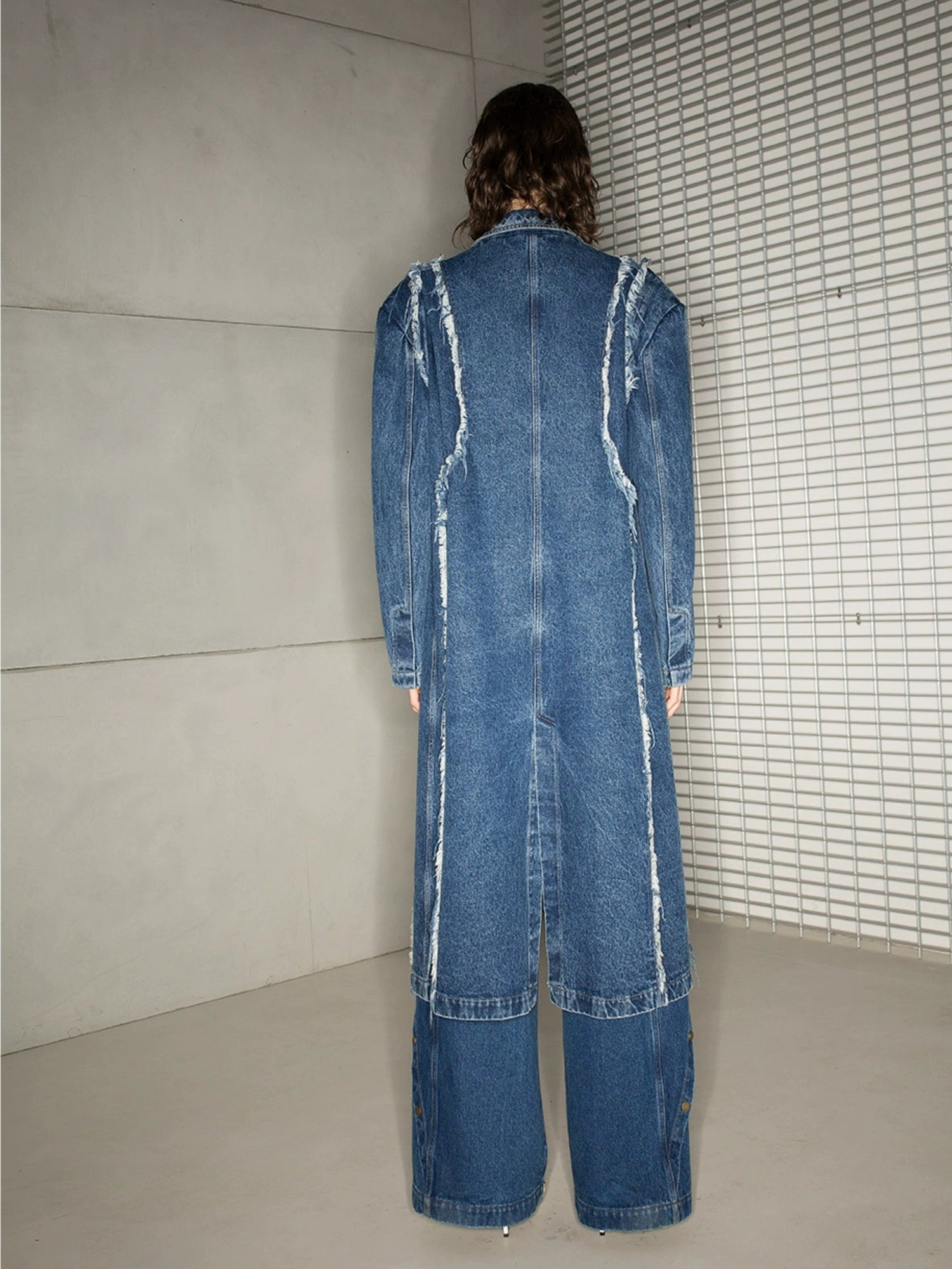 Unisex Long Tassel Oversize Long-Coat