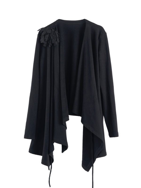 Cardigan de drapan de drapan d&