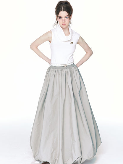 Ballon Maxi Elegant Flare-Skirt