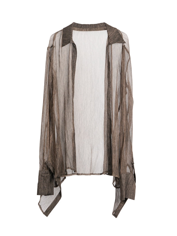 Chemise oversize d&