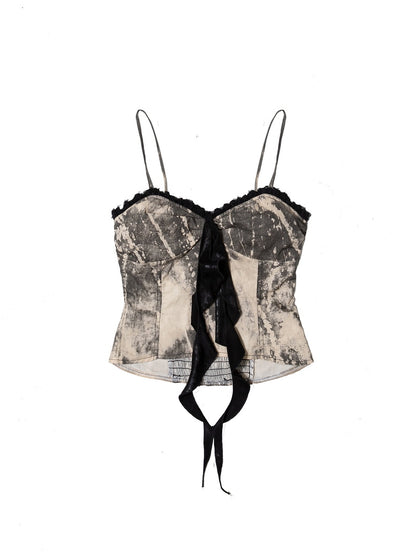 Vintage Lace Retro Bustier Camisole