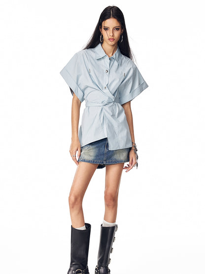 Unique Oversize Arrange Casual Shirt