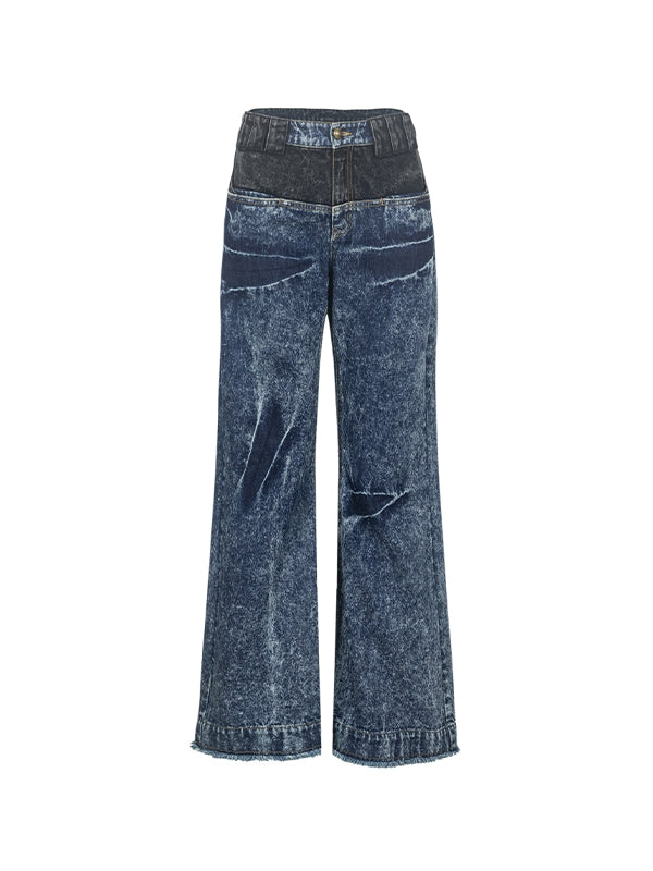 Denim Straight Casual Nichi Pants