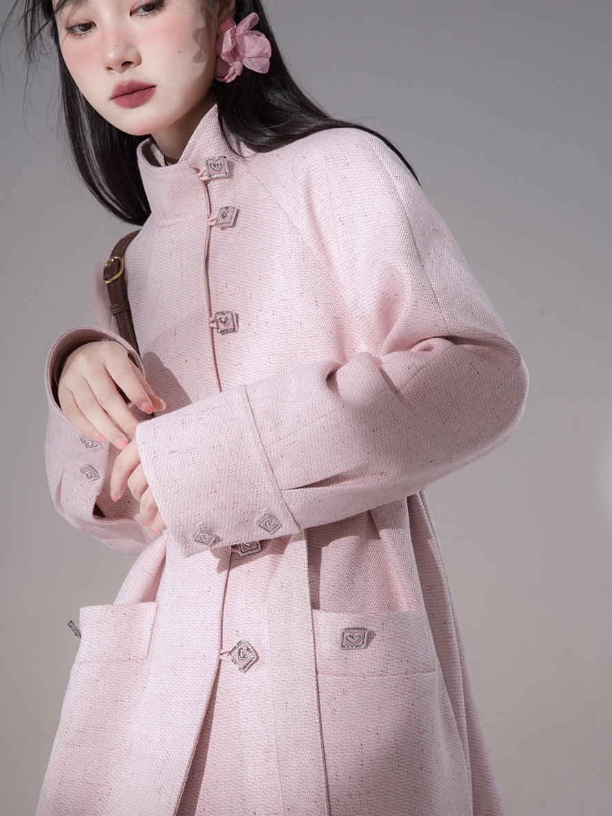 Langzeitkornbijou Femine Heart Long-Coat