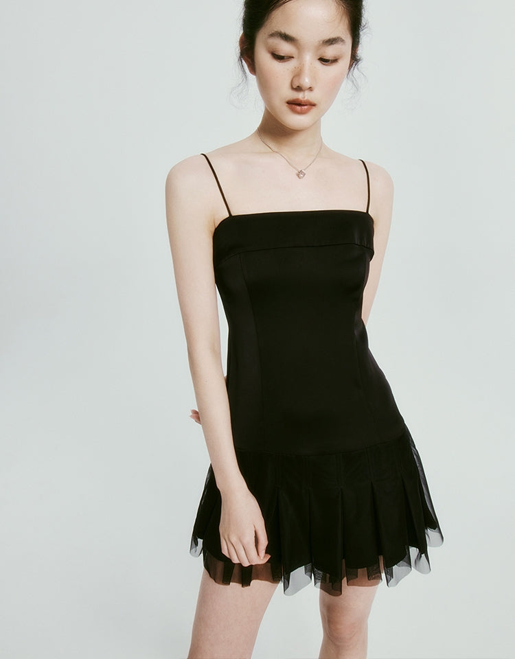 Tulle Mesh Flare Chic One-Piece