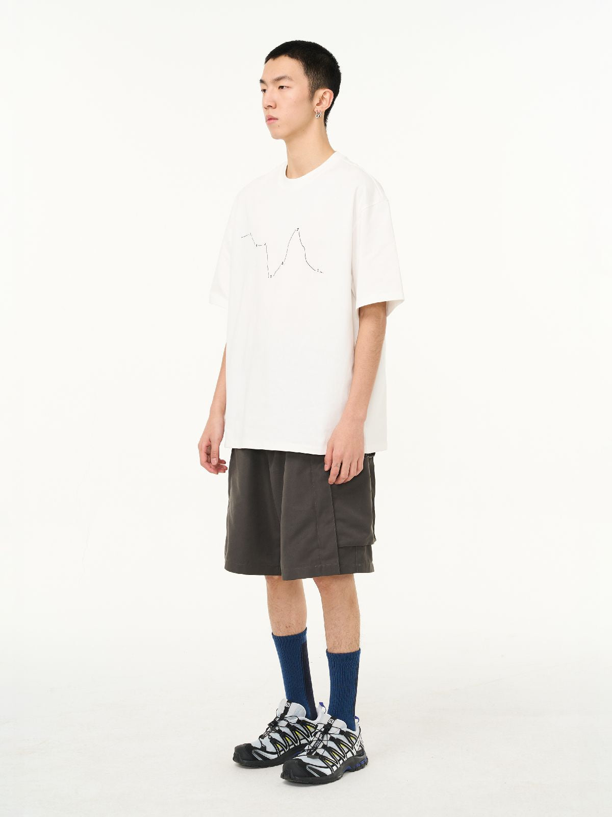 Simple Modern Crew-Neck Casual T-Shirt