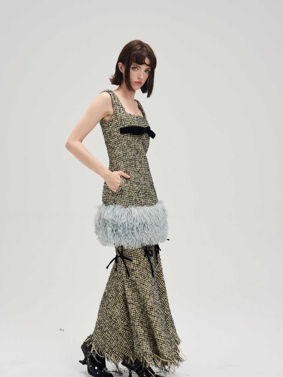 Nichi Tassel Tweed classe chic