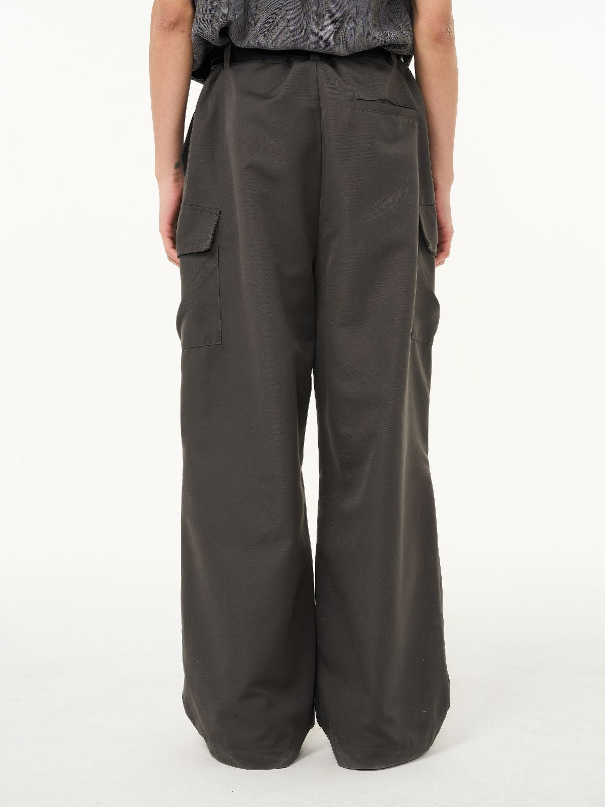 Side-Pocket Wide-leg Casual Loose Pants