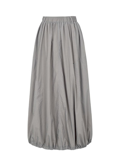 Natural Balloon Long Relax Long-Skirt