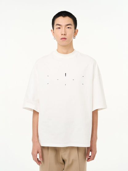 Simple Nichi Modern Crew-Neck T-Shirt