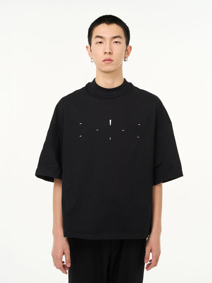 Simple Nichi Modern crew-neck T-shirt