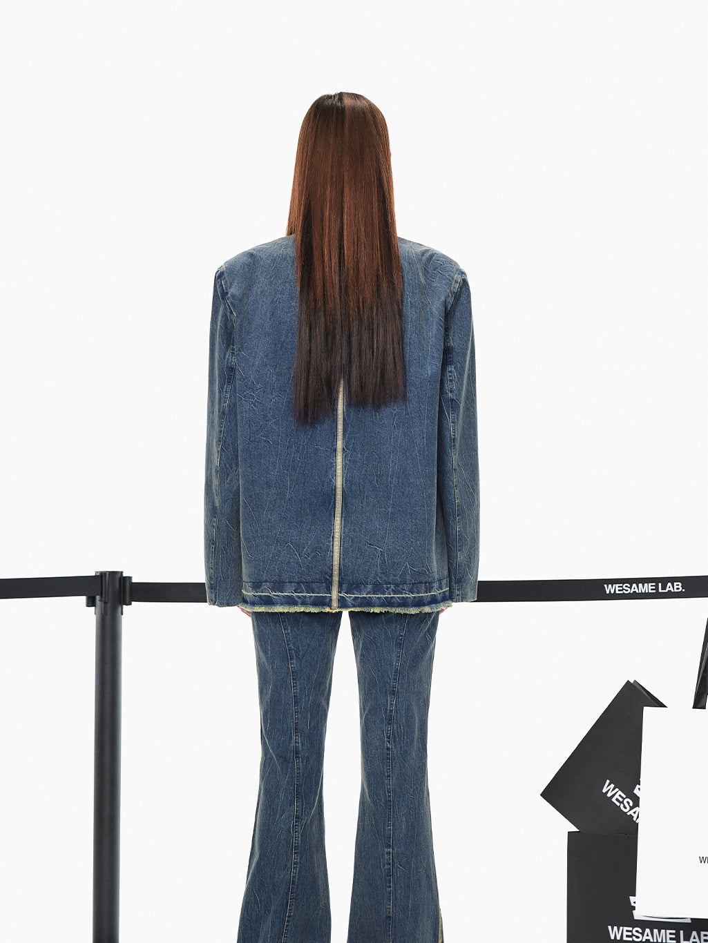 Oversize Casual Retro Tassel Denim-Jacket