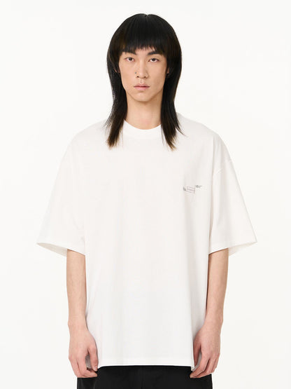 Casual Simple Back-PRINT OVERSIZE T-SHIRT