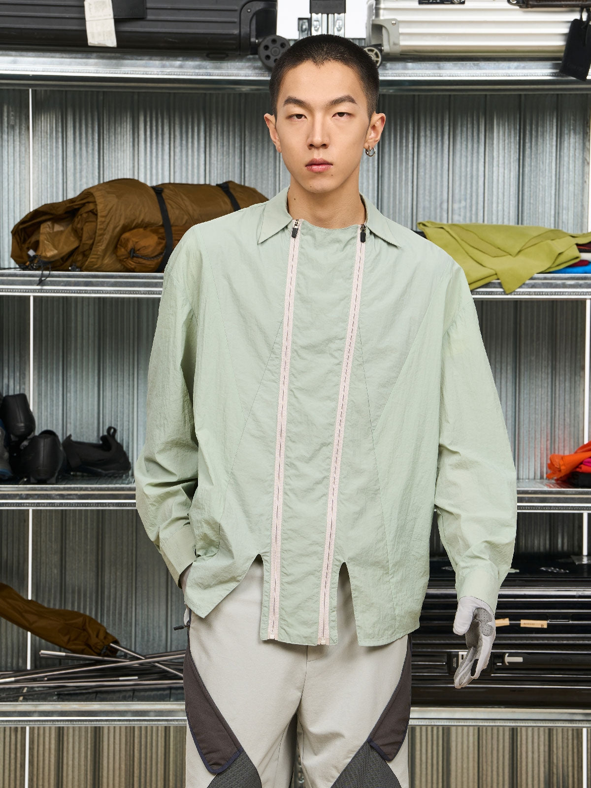 Double-Zip Nichi Shirt