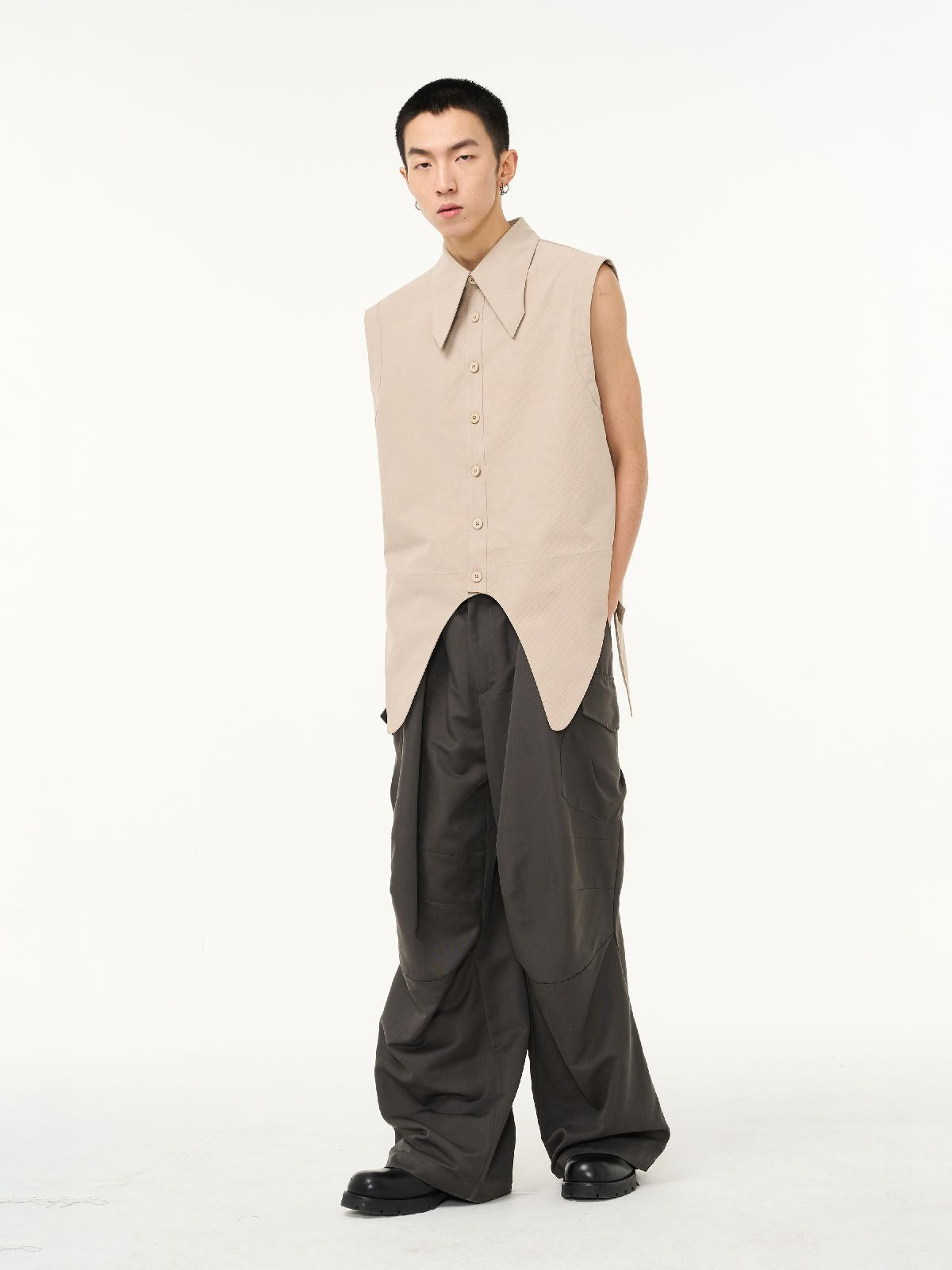 Sleevels Long-Collar Nichi Shirt