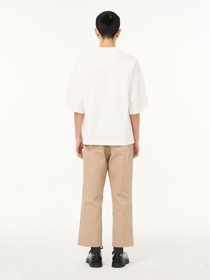 Strait Cropped Casual Pants