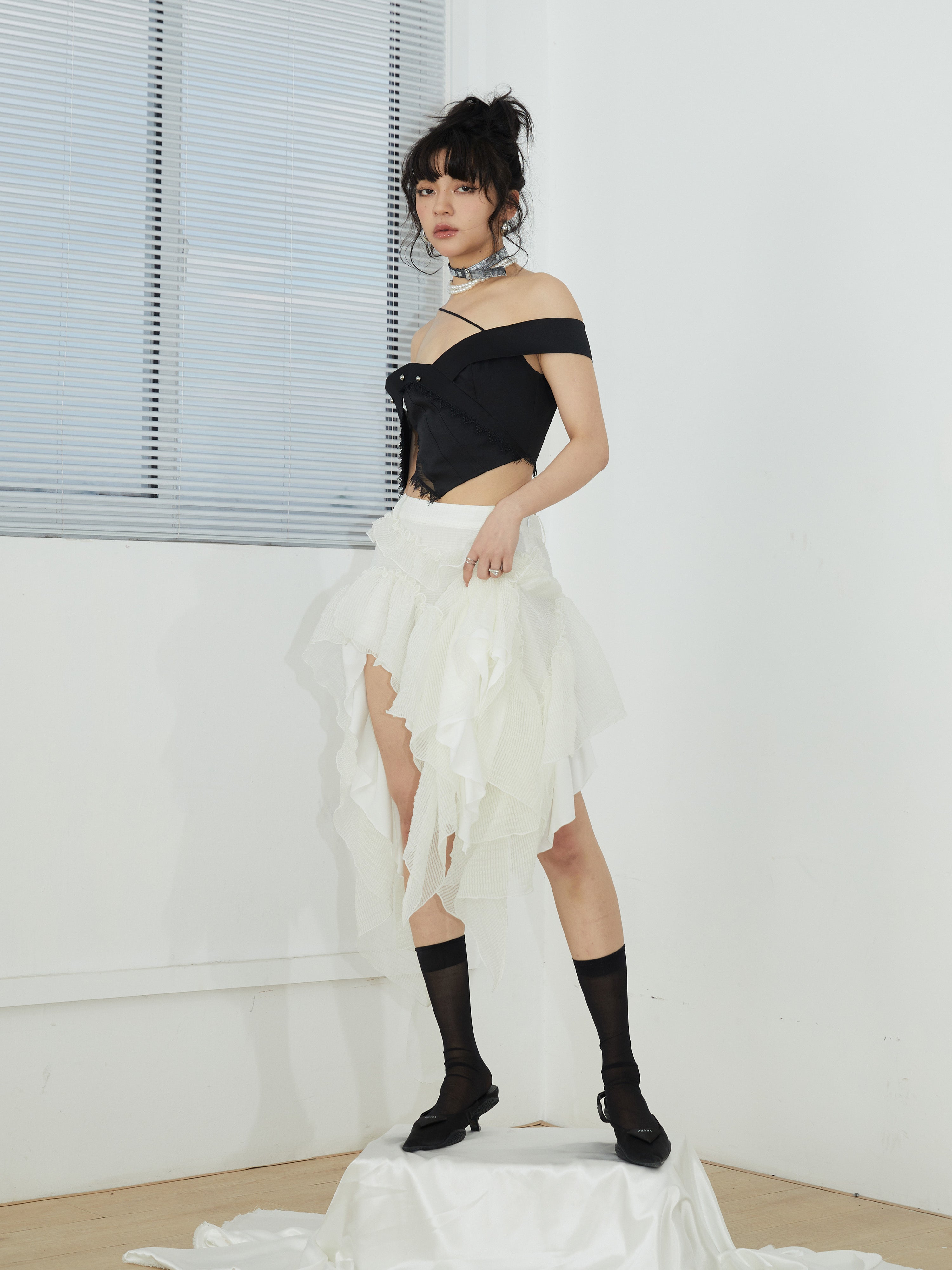 IRREGULAR BROKEN FANTASY FAIRY SKIRT