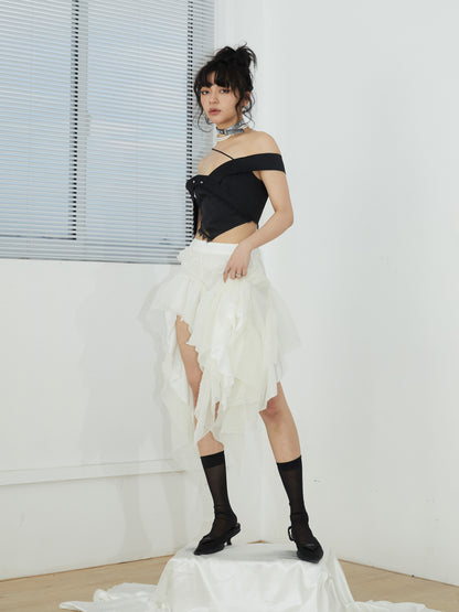 IRREGULAR BROKEN FANTASY FAIRY SKIRT