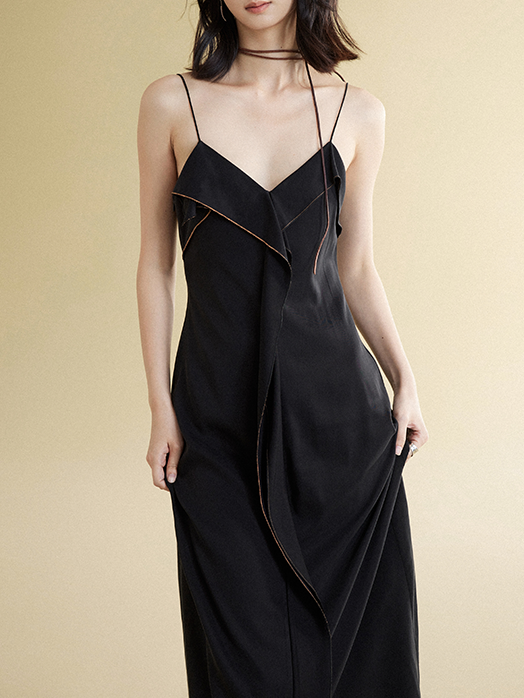 Wave Slip Dress