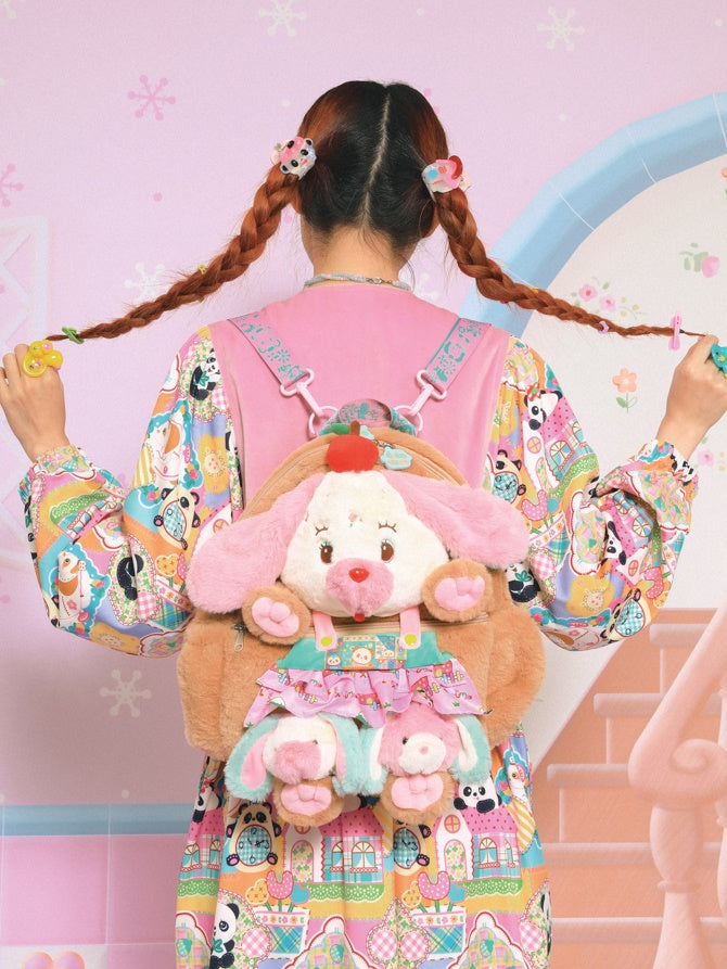 Plush Dog Cute Doll Backpack