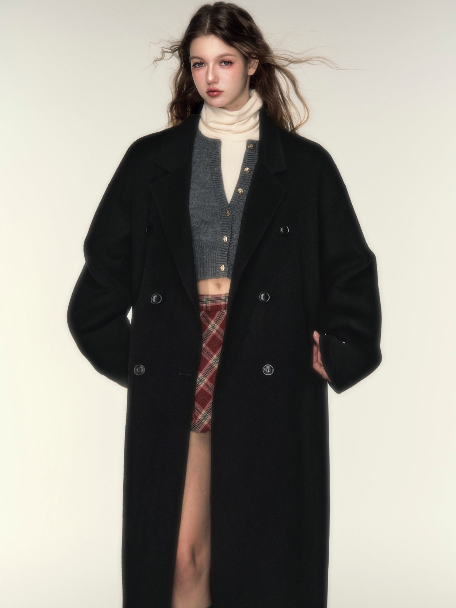 Loose Long Chester Coat