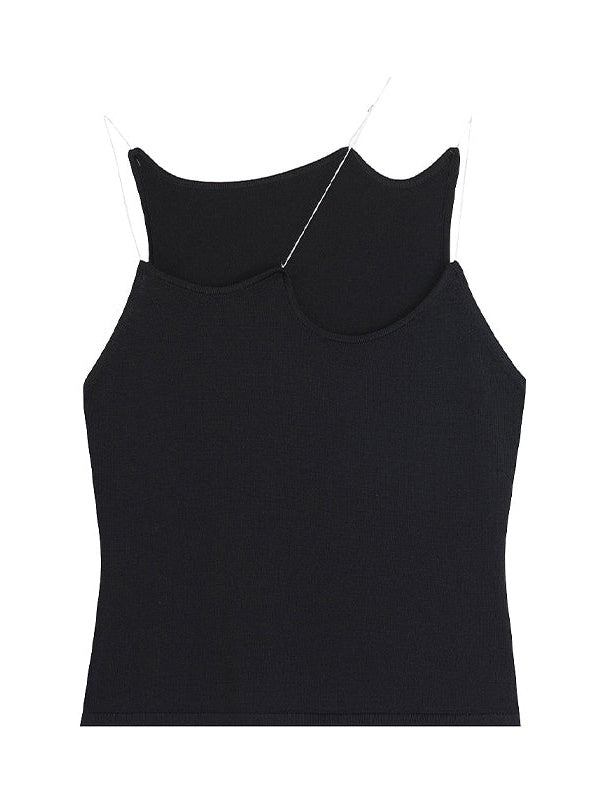 Camisole invisible transparent