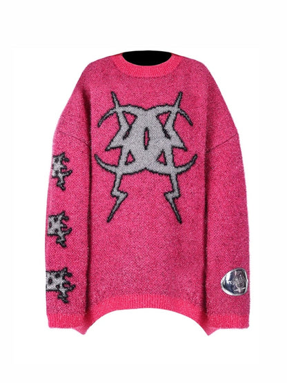 Graphic OverSize Genderless Sweater