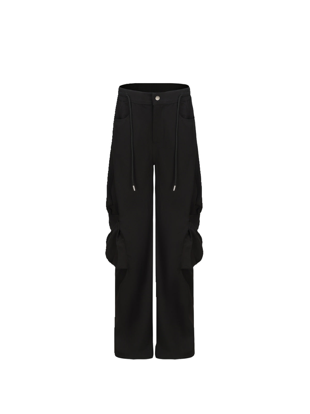 Casual Side-Pocket Loose Relax Plain Cargo-Pants