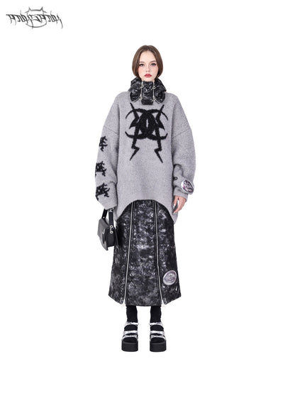 Graphic OverSize Genderless Sweater