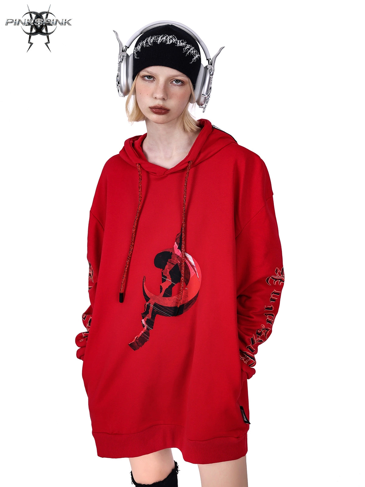 Loose Hooded Sweat