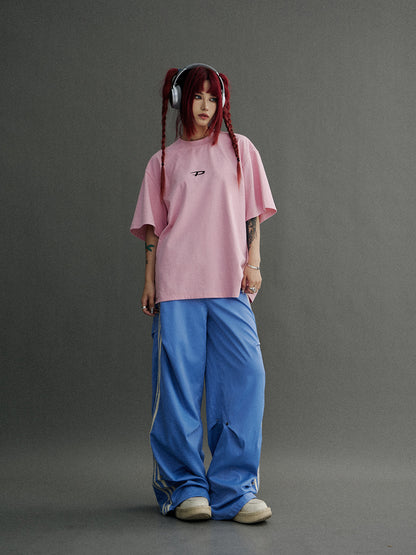 Side Line Loose Track Pants