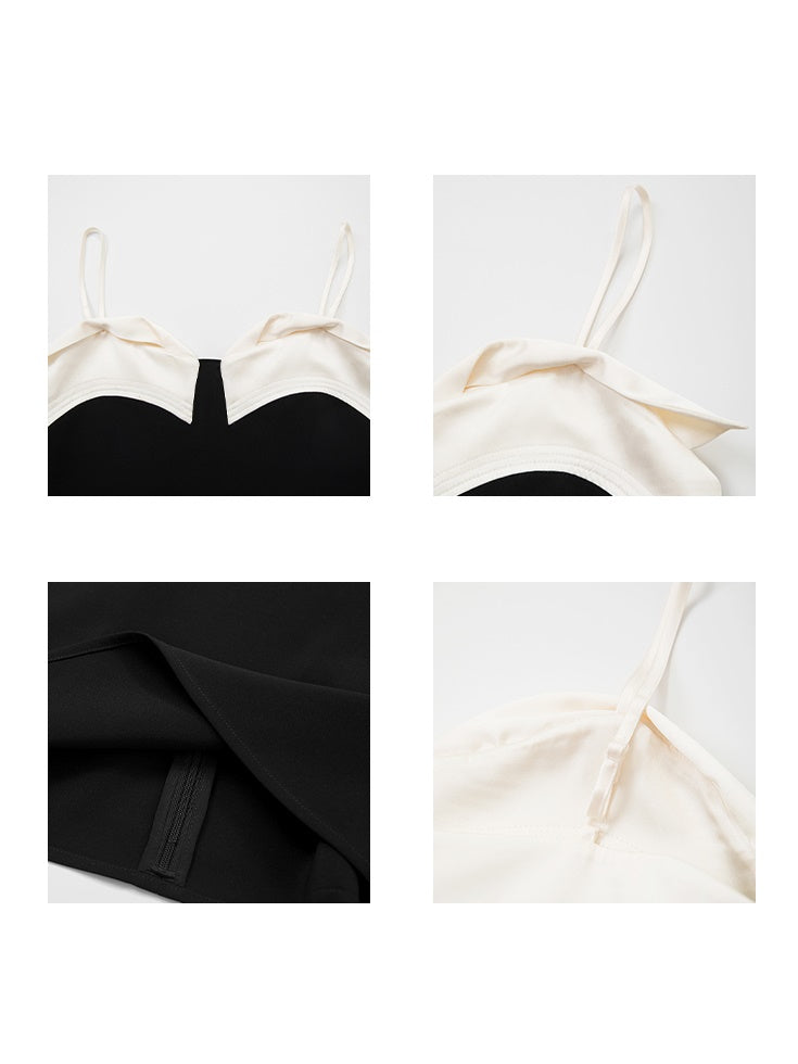 Sticking Contrasting Farb Camisole