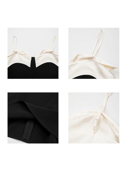 Sticking Contrasting Farb Camisole