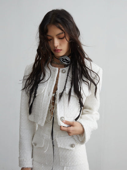 Elegant Small Fragrant Short Jacket