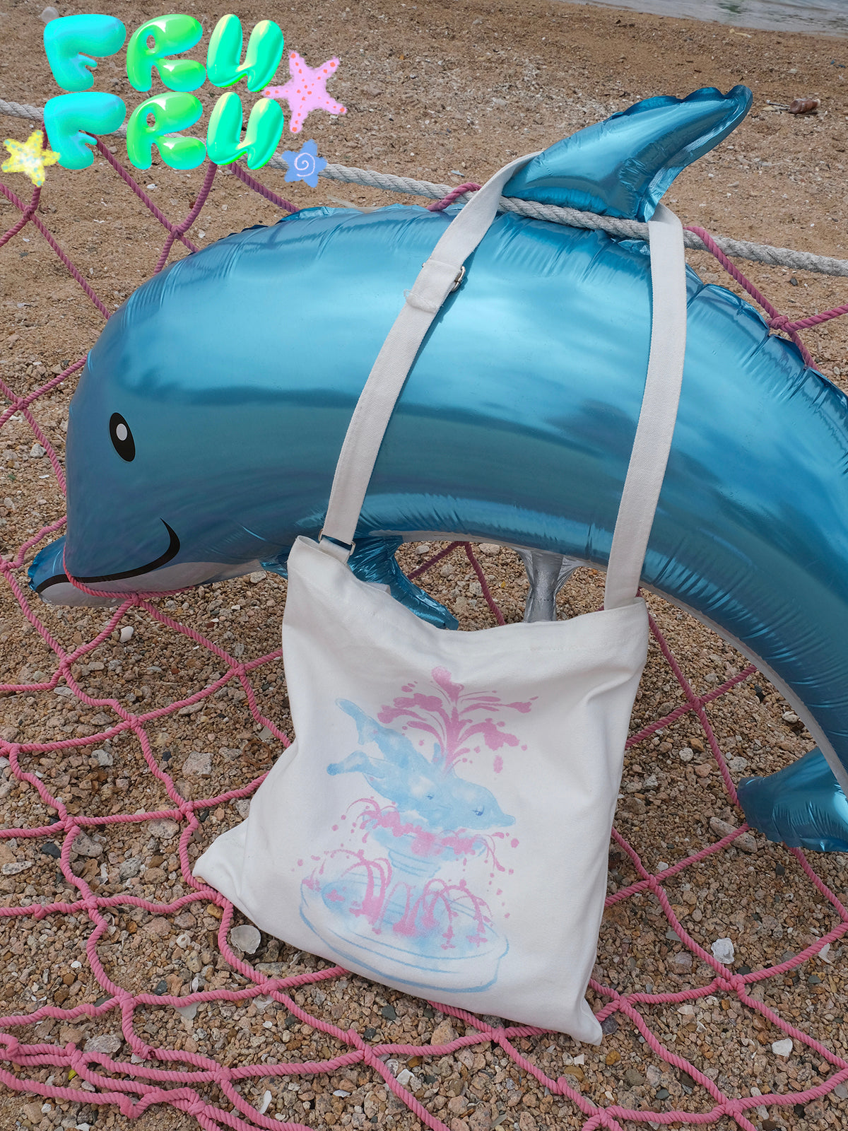 Dolphin Casual Canvas Shoulder Bag