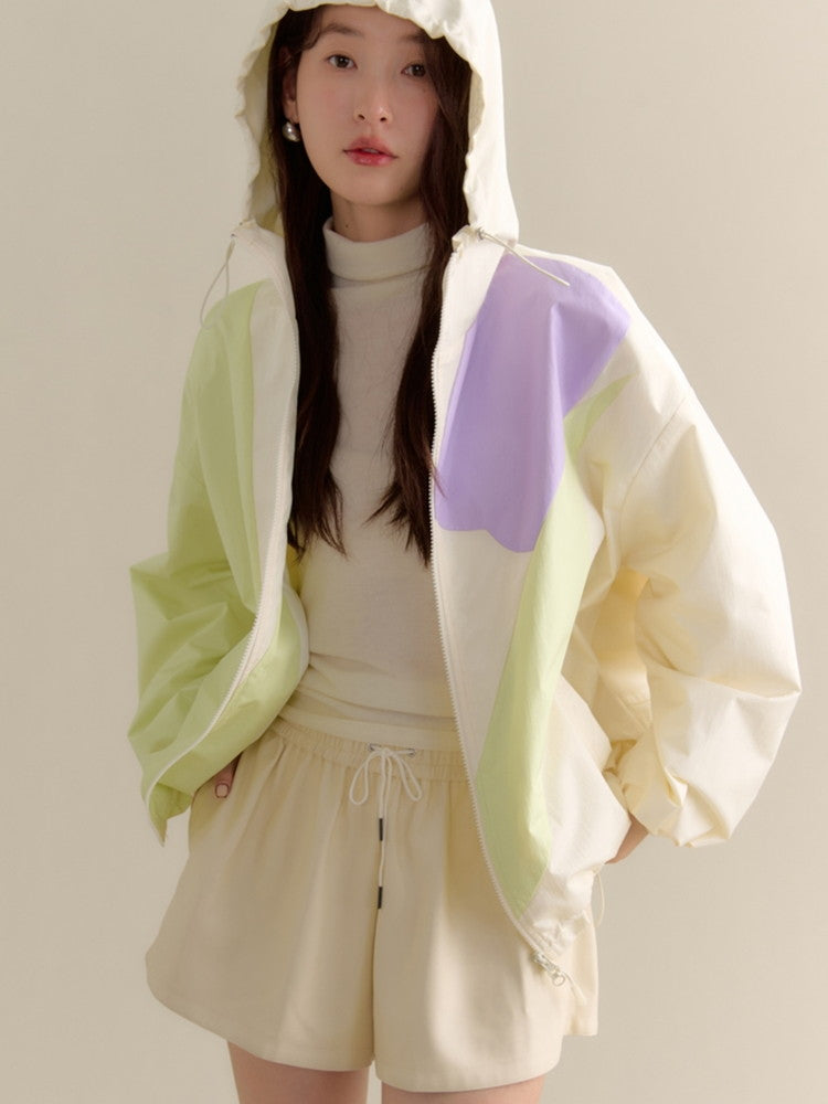 Casual Chic Simple Sporty Windbreaker＆Short-Pants＆Long-Skirt