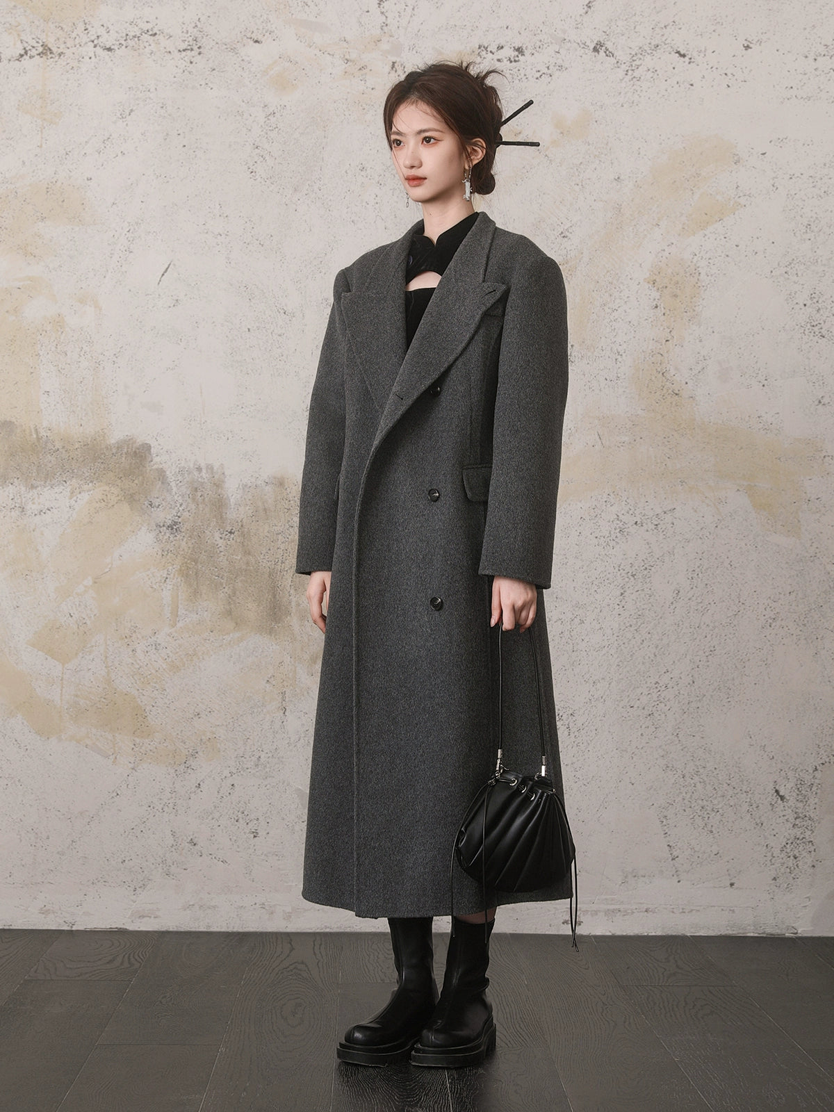 Double-sided Woolen Coat