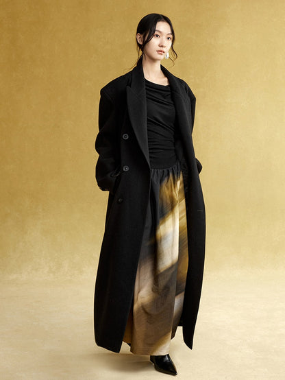 Oversized Long Chester Coat