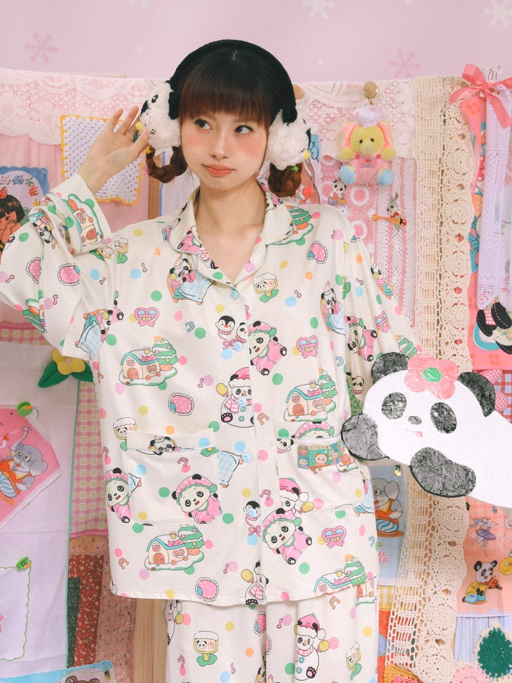 Panda Print Pyjama