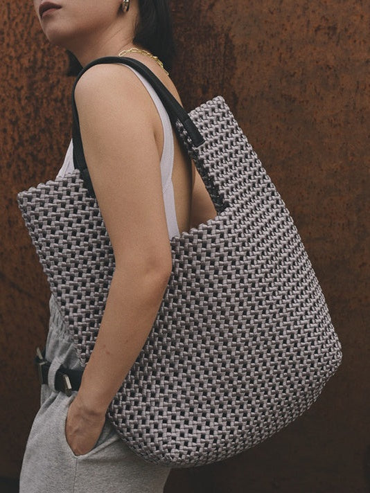 Woven Large Tote Bag