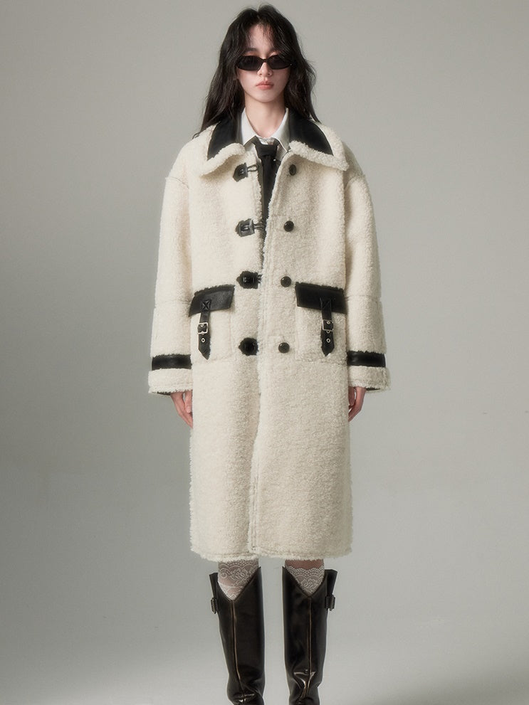 BoA &amp; Leather reversible Coat