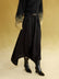 Irregular Split A-shaped Skirt