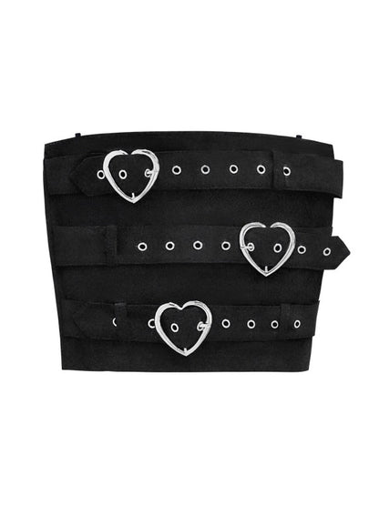 Love Buckle Strap Tube Top