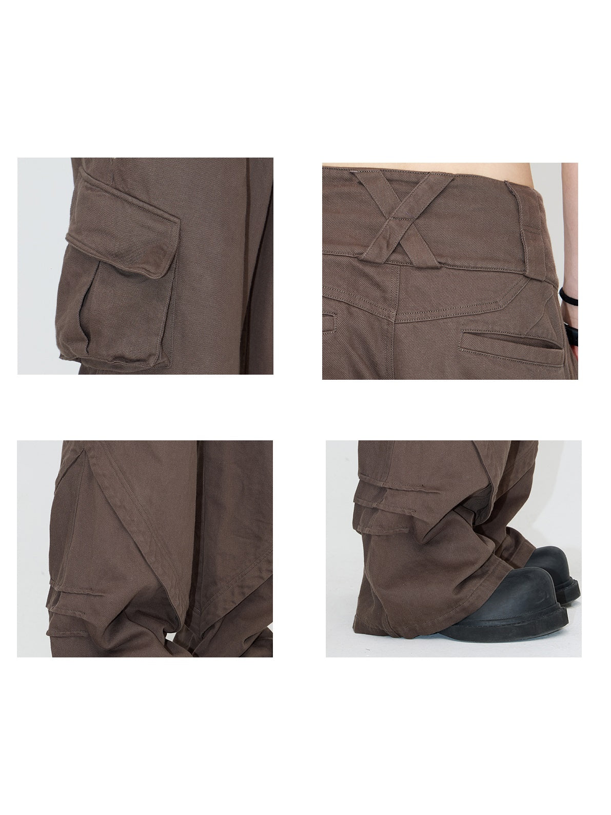 Double Waisted Cargo Pants