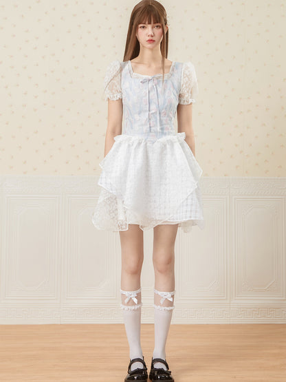 Tulip Jacquard Princess Dress