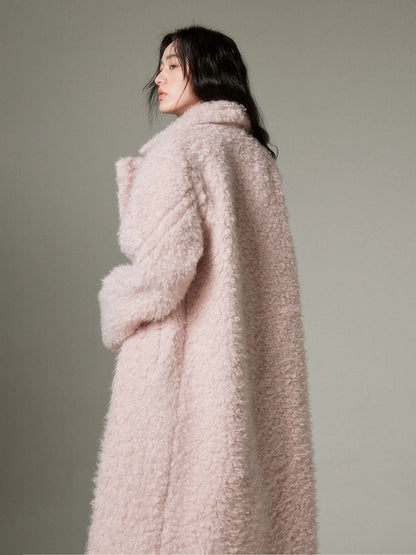 Eco-friendly Mid-length Woolen Coat