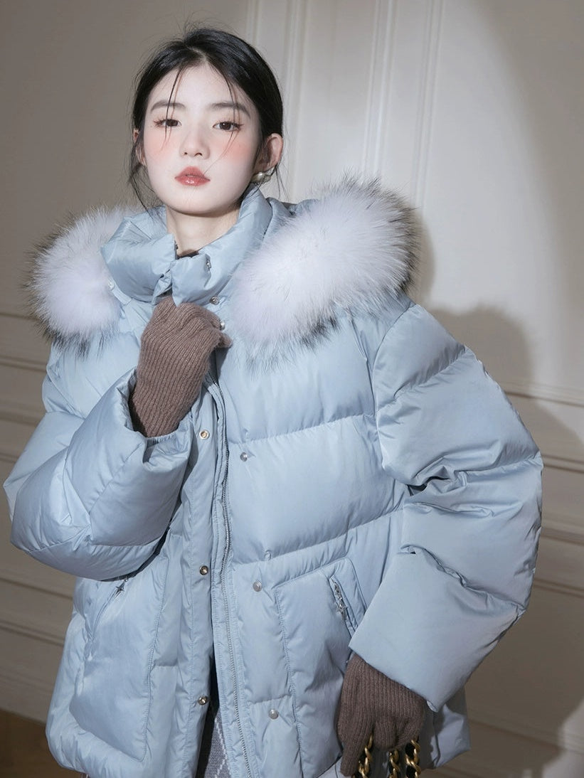 Fur Collar Down Jacket